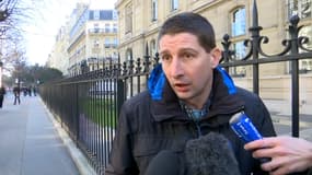 Fabrice, policier et habitant de l'immeuble qui a pris feu ce mardi matin dans le 16e arrondissement de Paris.