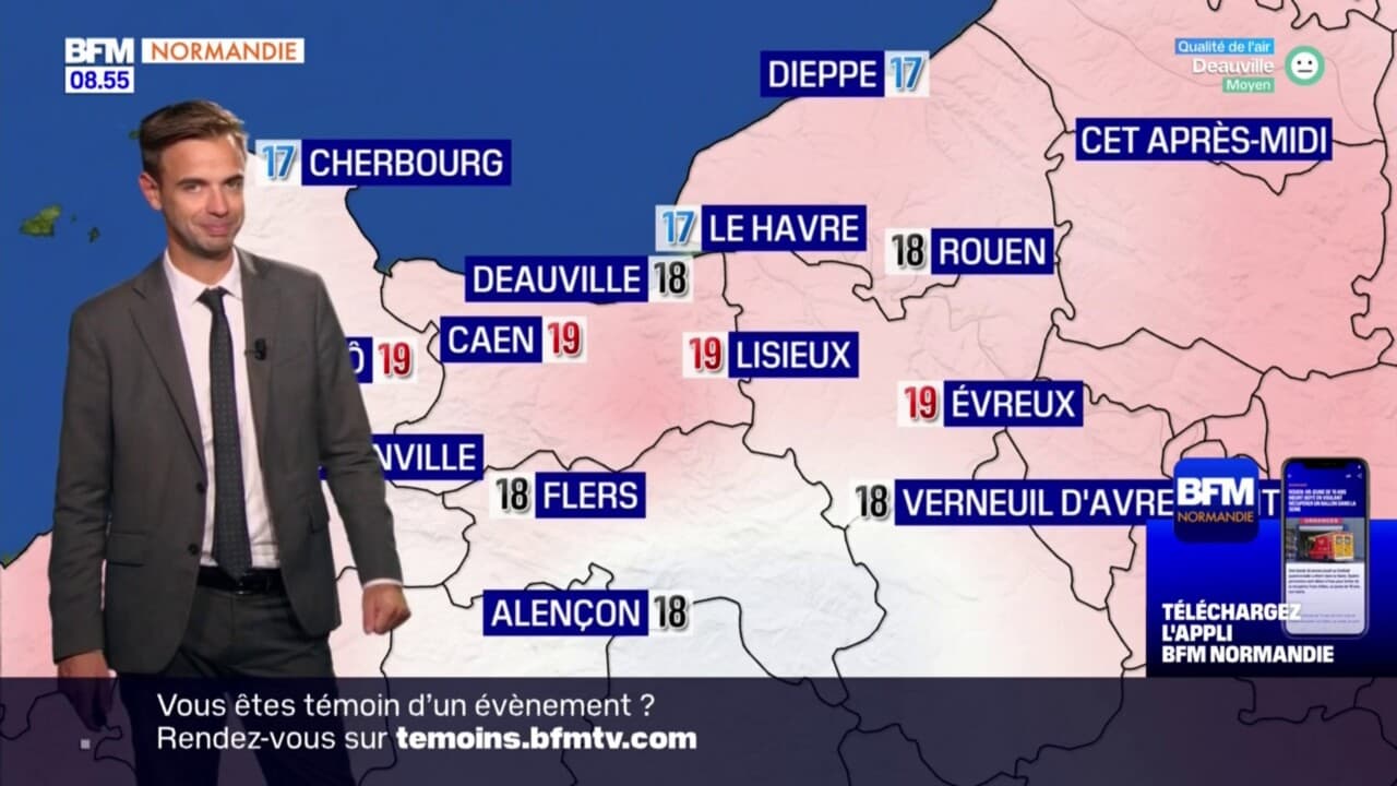Météo Normandie un temps agité ce vendredi, 17°C au Havre