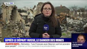 Les Russes ont-ils laissé un champ de mines derrière eux ? BFMTV répond à vos questions