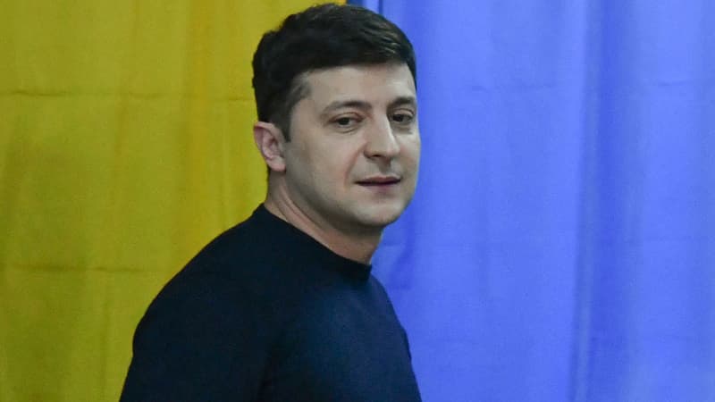 Volodymyr Zelensky, le 31 mars 2019.