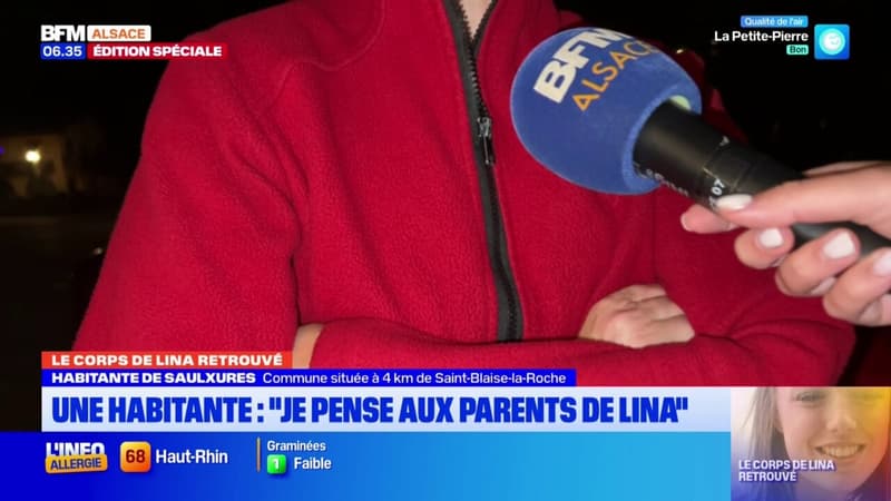 Ils vont pouvoir faire leur deuil, concède une habitante de Saulxures, à propos des parents de Lina