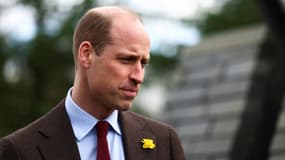 Le prince William à Wrexham, le 1er mars 2024.