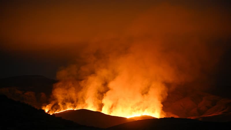 Le "Madre Fire" s'est déclaré le 2 juillet 2025 dans le comté de San Luis Obispo, au centre de l'Etat de Californie.
