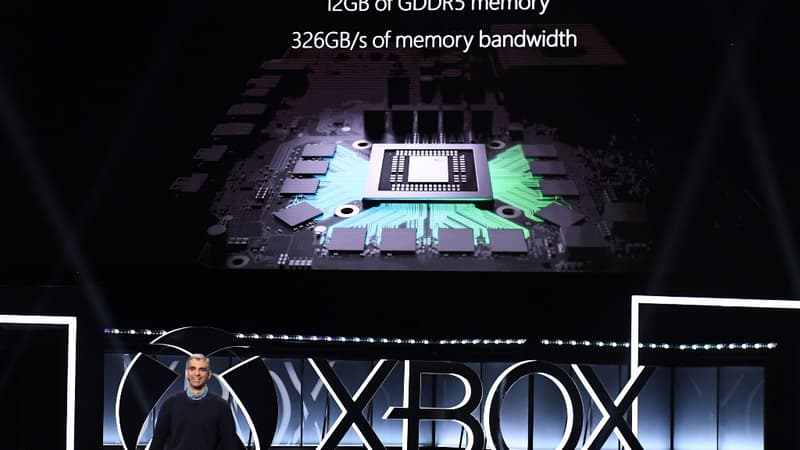 Microsoft a présenté sa Xbox One X.