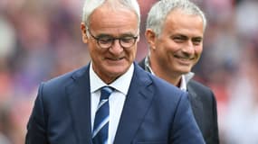 Ranieri et Mourinho