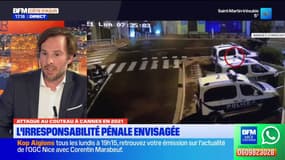 Attaque au couteau de policiers à Cannes en 2021: l'irresponsabilité de l'auteur fait débat