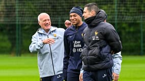 Kylian Mbappé à Clairefontaine le 29/05/2024