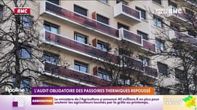 Pouvoir d'achat : l'audit obligatoire des passoires thermiques repoussé en avril 2023