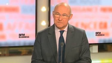 Michel Sapin était l'invité de BFM Business, ce mardi 28 janvier.