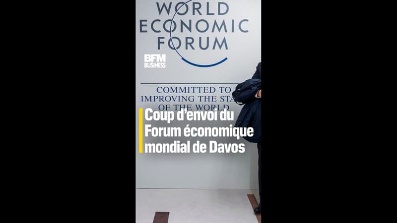 Coup d'envoi du Forum économique mondial de Davos