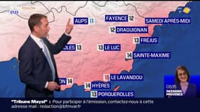 Météo: un temps ensoleillé ce samedi, jusqu'à 14°C à Toulon