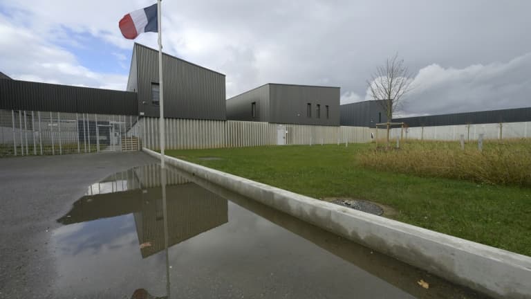 Le nouveau centre pénitentiaire de Lutterbach, le 4 novembre 2021