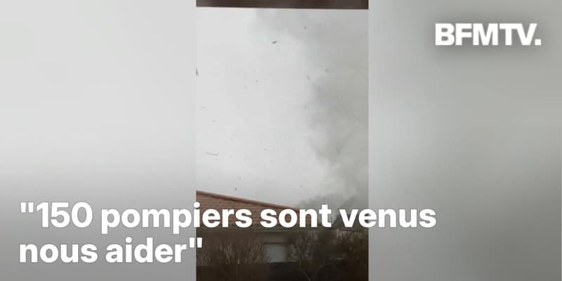 Tornade à Mios en Gironde: Cédric Pain, maire (PS) de Mios, fait le point sur BFMTV