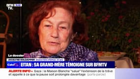 "C'est une très grande joie": La grand-mère d'Eitan, Franco-Israélien de 12 ans, présent sur la liste des otages libérés par le Hamas ce lundi, témoigne sur BFMTV