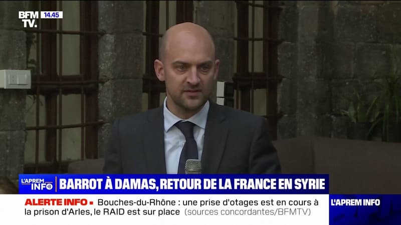 Le déplacement de Jean-Noël Barrot en Syrie marque le retour de la France en Syrie