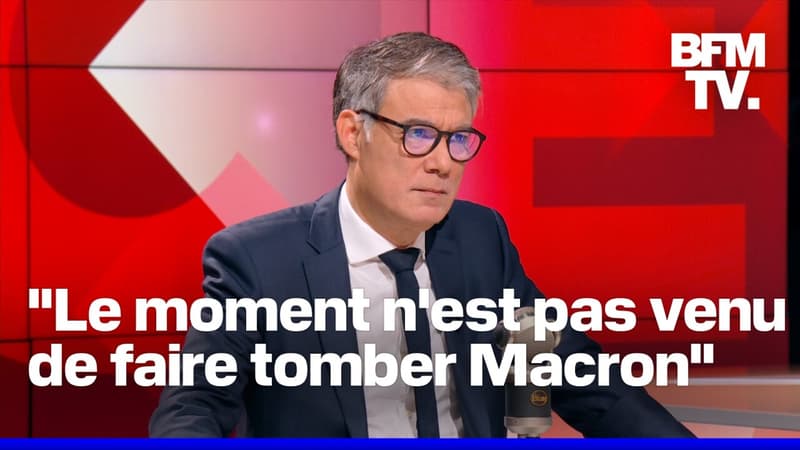 Motion de censure, budget, Emmanuel Macron... L'interview d'Olivier Faure (PS) en intégalité