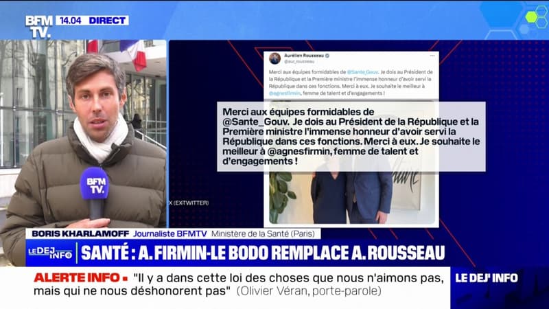 Loi immigration: Aurélien Rousseau démissionne du ministère de la Santé, Agnès Firmin-Le Bodo le remplace 