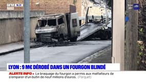 Neuf millions d'euros dérobés dans le braquage d'un fourgon blindé à Lyon