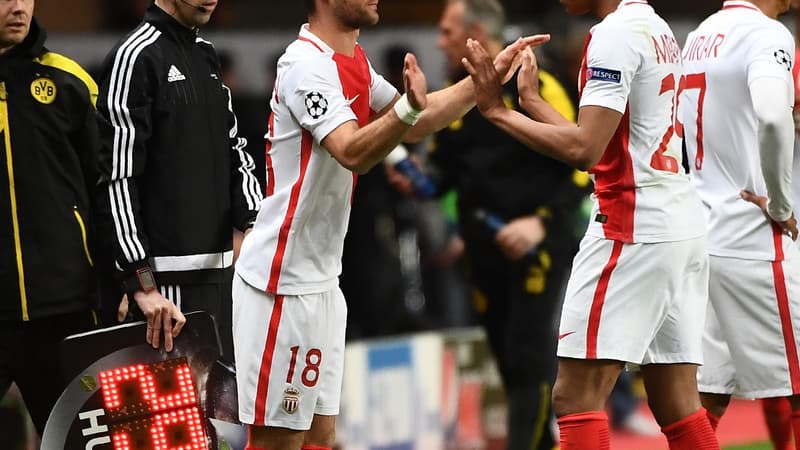 Valère Germain et Kylian Mbappé