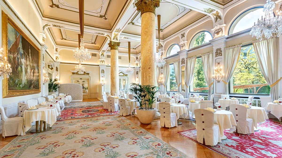 Une salle à manger de Merano