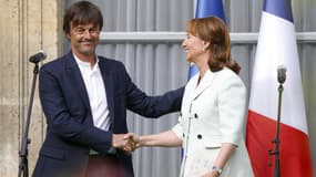 Nicolas Hulot et Ségolène Royal, le 17 mai 2017