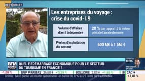 Jean-Pierre Mas (Les Entreprises du Voyage): Quel plan de relance pour le tourisme en France ? - 13/07
