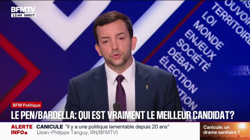 Présidentielle: "Marine Le Pen est notre candidate naturelle", affirme Jean-Philippe Tanguy, député RN de la Somme
