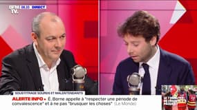 "Je suis d'accord sur le fait qu'il faut de l'apaisement et du respect": Laurent Berger réagit aux propos d'Élisabeth Borne 