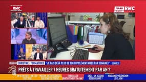 Travailler 7h gratuitement par an : "Je fais déjà 10h supplémentaires par semaine" dénonce une auditrice