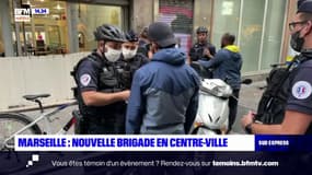 Marseille: une nouvelle brigade en centre-ville lutte contre les délits du quotidien