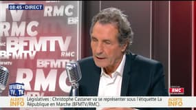 Christophe Castaner face à Jean-Jacques Bourdin en direct