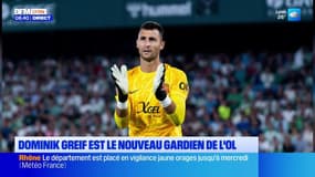 Dominik Greif est le nouveau gardien de l'OL