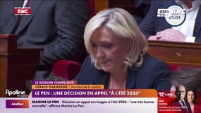 Le Pen : une décision en appel "à l'été 2026"