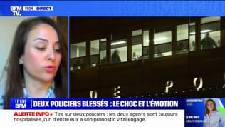 Linda Kebbab (syndicat de police Un1té) sur les policiers blessés à Paris: "Beaucoup de policiers vous diront qu'on a tous connu, à l'occasion d'une interpellation, quelqu'un qui tente de prendre notre arme"