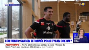 LOU: absence de longue durée pour Dylan Cretin, victime d'une rupture du ligament croisé antérieur