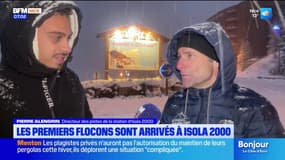Alpes-Maritimes: les premières neiges sont arrivées à Isola 2000