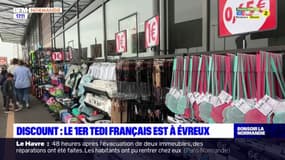 Eure: le premier magasin discount Tedi a ouvert à Evreux