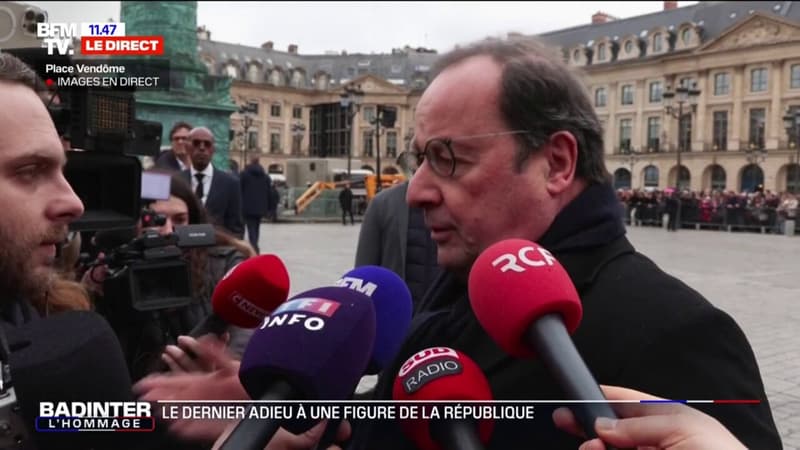 François Hollande, sur Robert Badinter: 