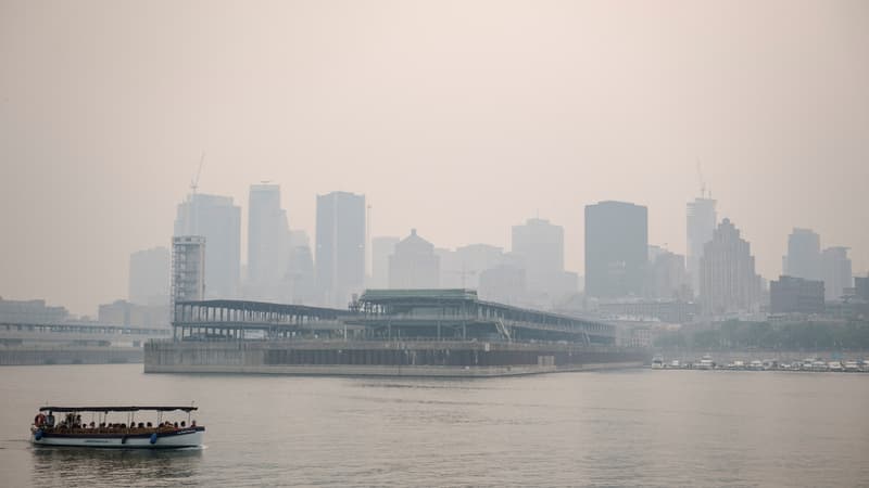 Feux au Canada: la ville de Montréal suffoque sous la fumée et a l'air le plus pollué au monde