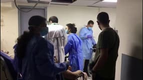 Beyrouth: les hôpitaux surchargés après les deux explosions
