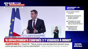 Olivier Véran sur les nouvelles mesures: "Nous nous tournons davantage vers l'extérieur"