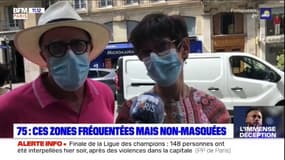 Paris: ces zones fréquentées mais non-masquées