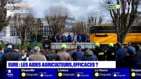 Eure: des aides annoncées pour les agriculteurs