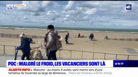Pas-de-Calais: malgré le froid, les vacanciers du mois d'avril sont présents 