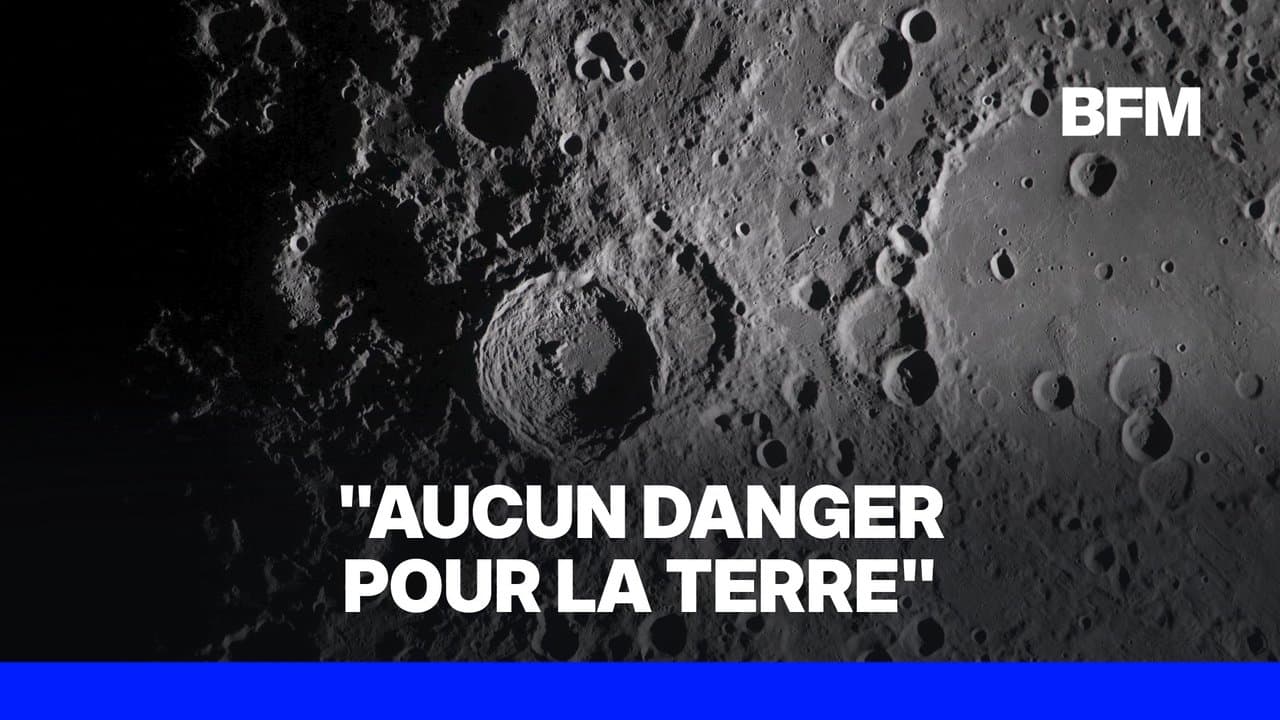 Espace: l'étage supérieur d'une fusée de SpaceX devait s'écraser sur la lune ce mercredi