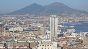 Vue panoramique du centre ville de Naples