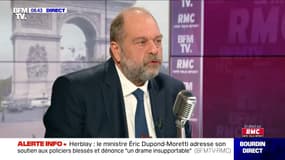 Éric Dupond-Moretti sur les prisons: "7000 places sont en construction, 8000 places vont être en construction"
