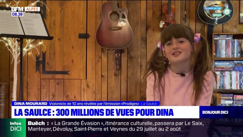 La Saulce: 300 millions de vues pour la jeune violoniste Dina