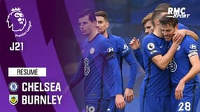 Résumé : Chelsea 2-0 Burnley - Premier League (J21)