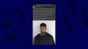 Martin Villalobos Jr., l'homme qui s'est caché sous un lit dans une maison du Kansas. 